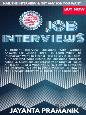 cover image of "JOB INTERVIEWS"